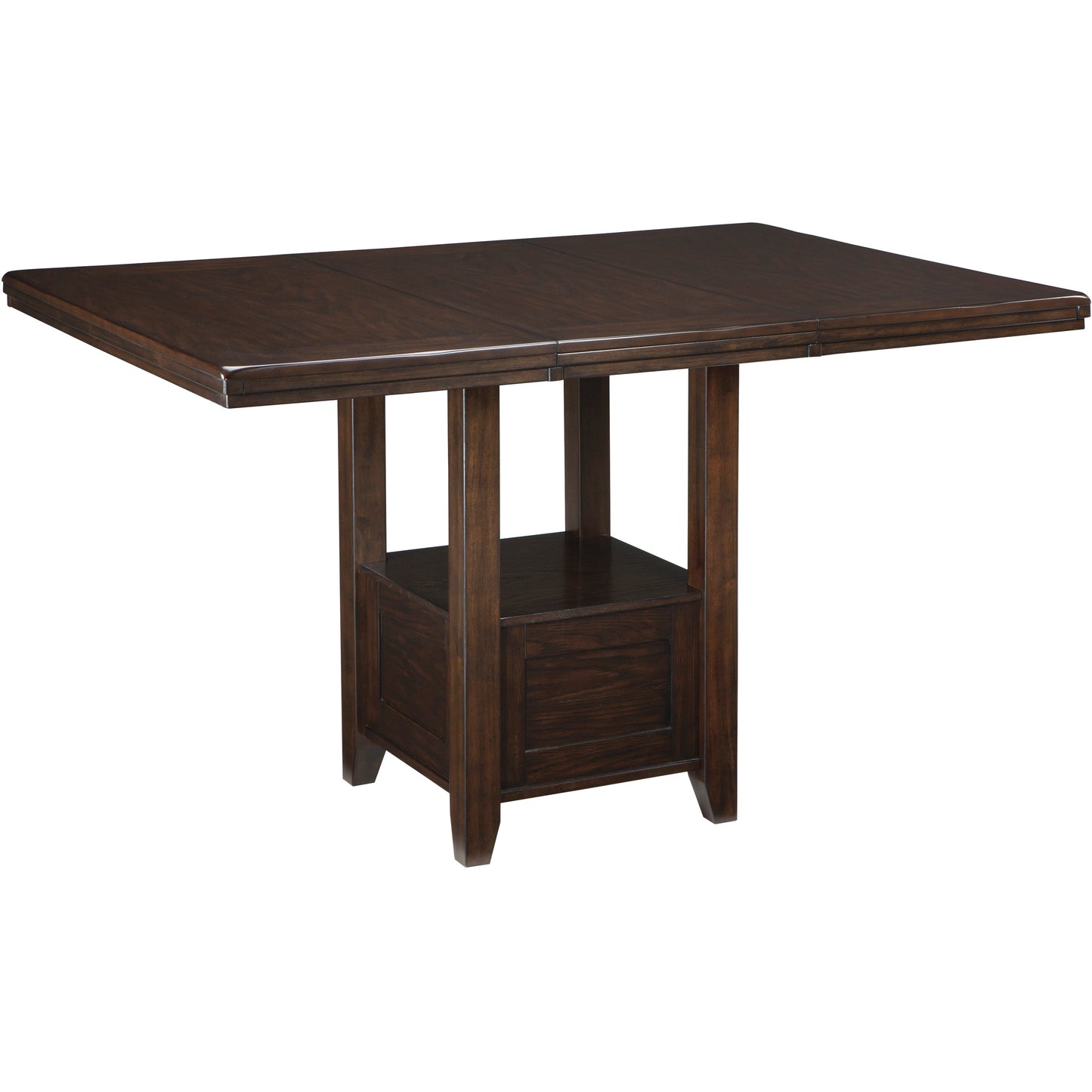 HADDIGAN COUNTER HEIGHT TABLE - DARK BROWN