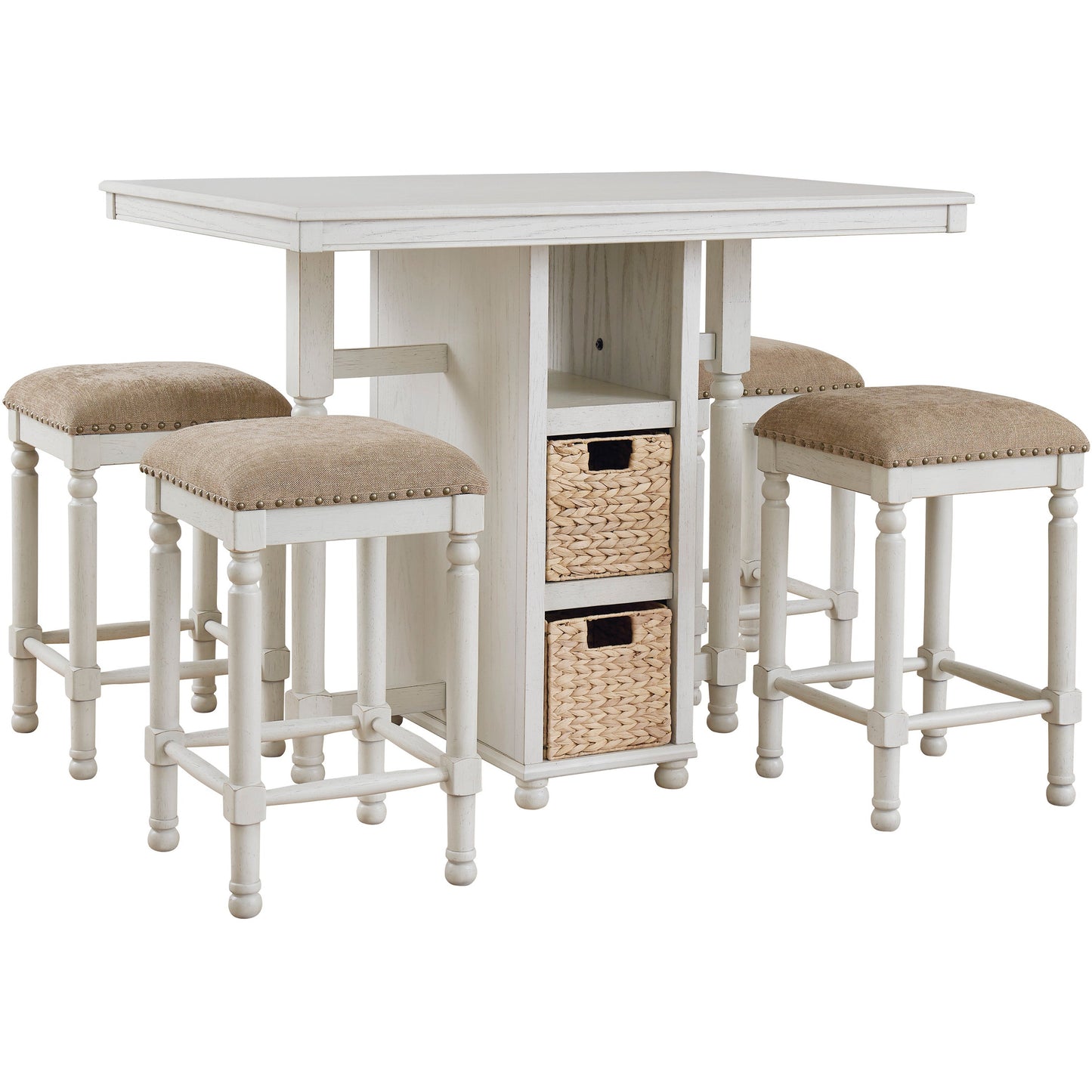 ROBBINSDALE COUNTER HEIGHT TABLE ( SET OF 5)