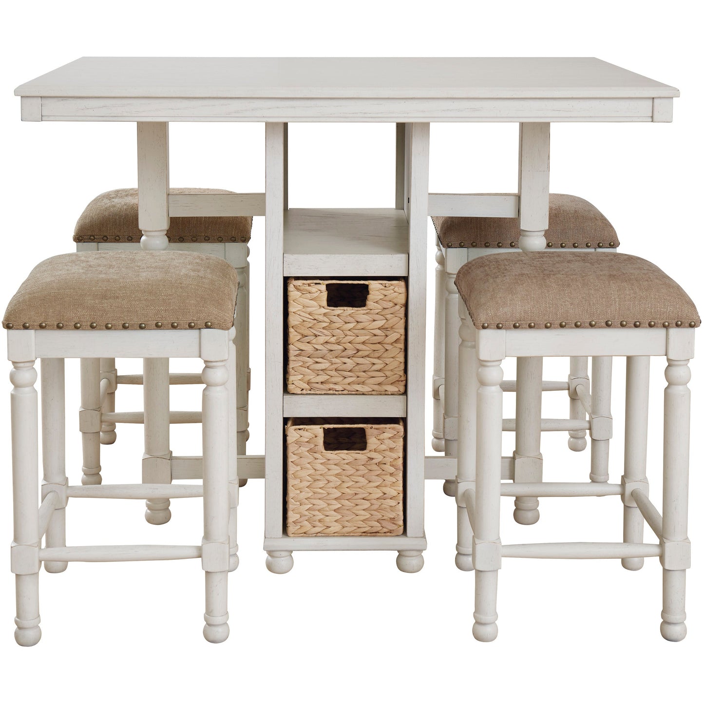 ROBBINSDALE COUNTER HEIGHT TABLE ( SET OF 5)