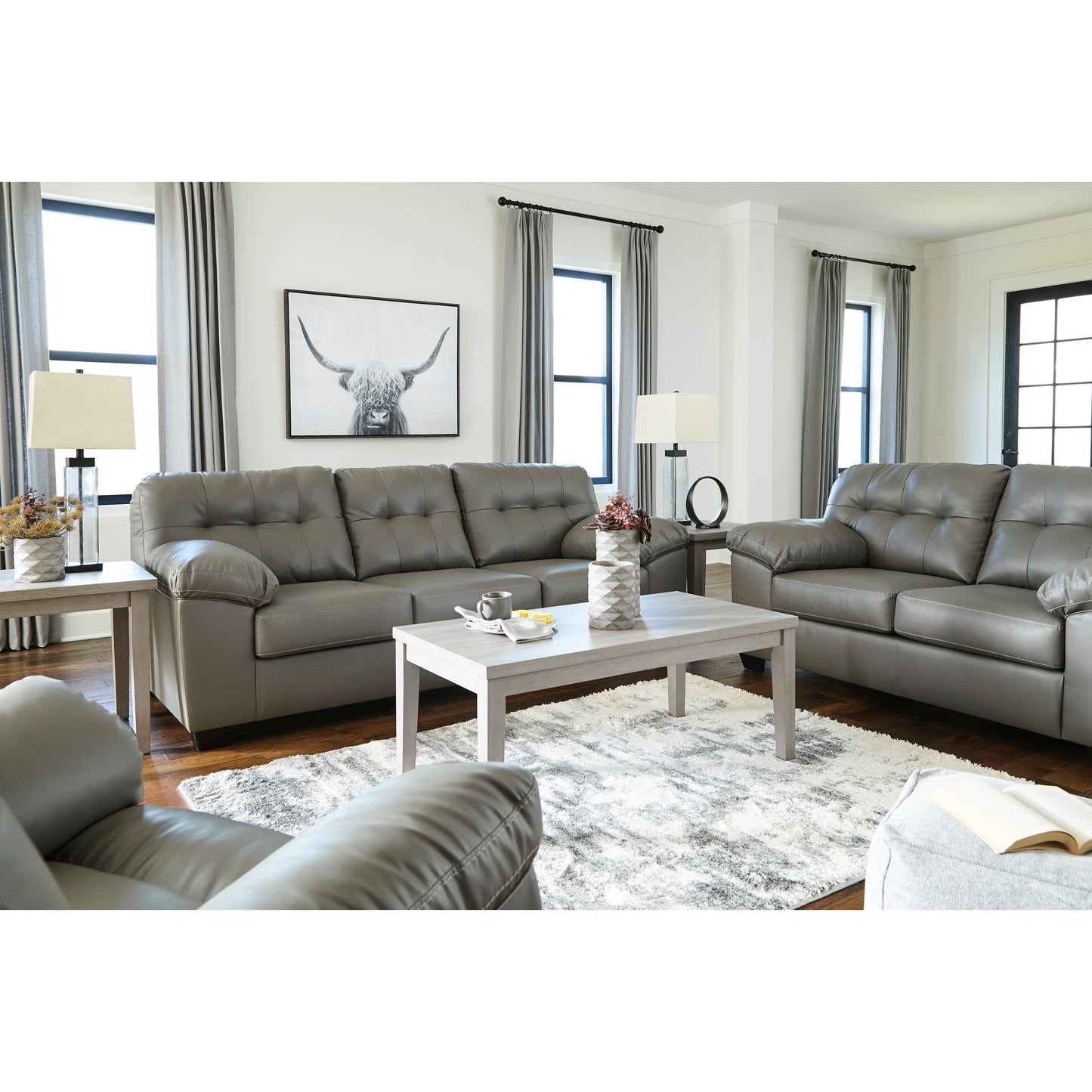 DONLEN SOFA - GRAY