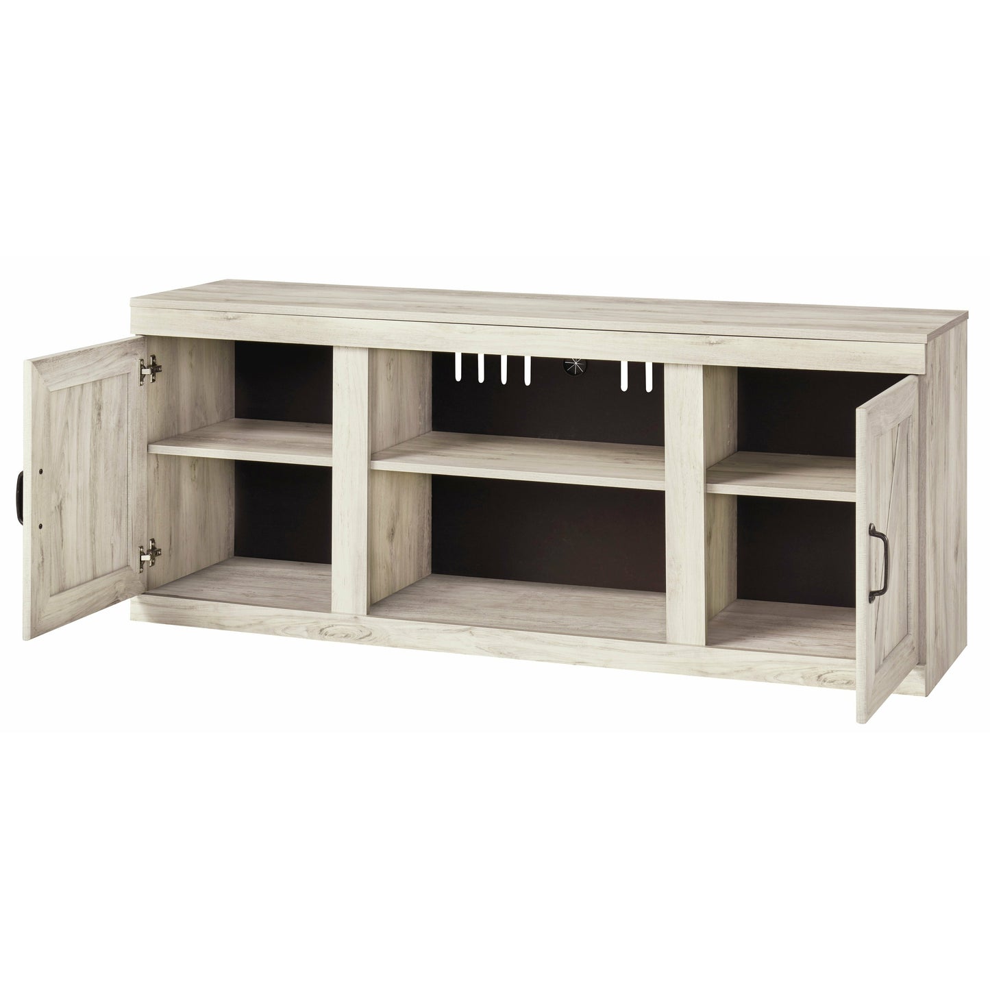 BELLABY 60" TV STAND- WHITEWASH
