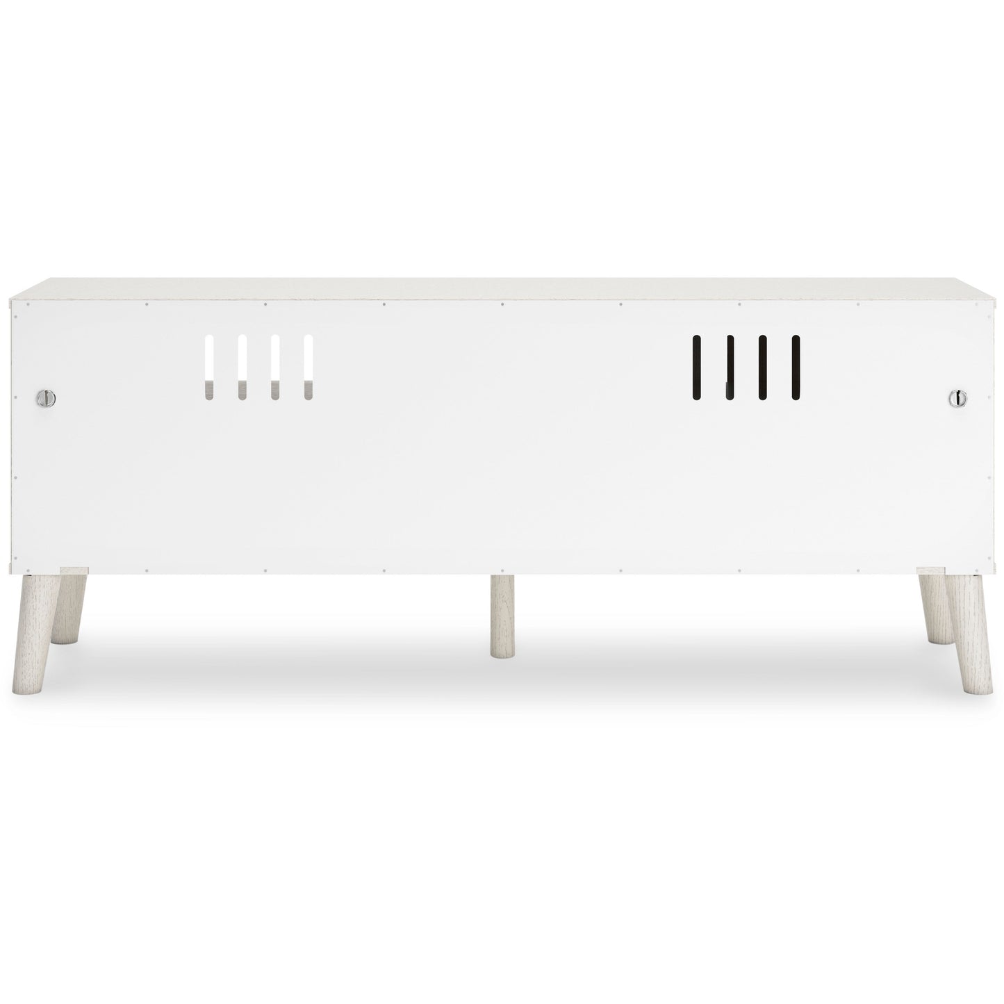 APRILYN 59" TV STAND- WHITE