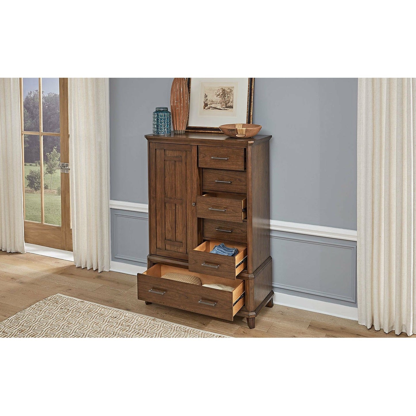 FILSON CREEK - DOOR CHEST - CINNAMON BROWN
