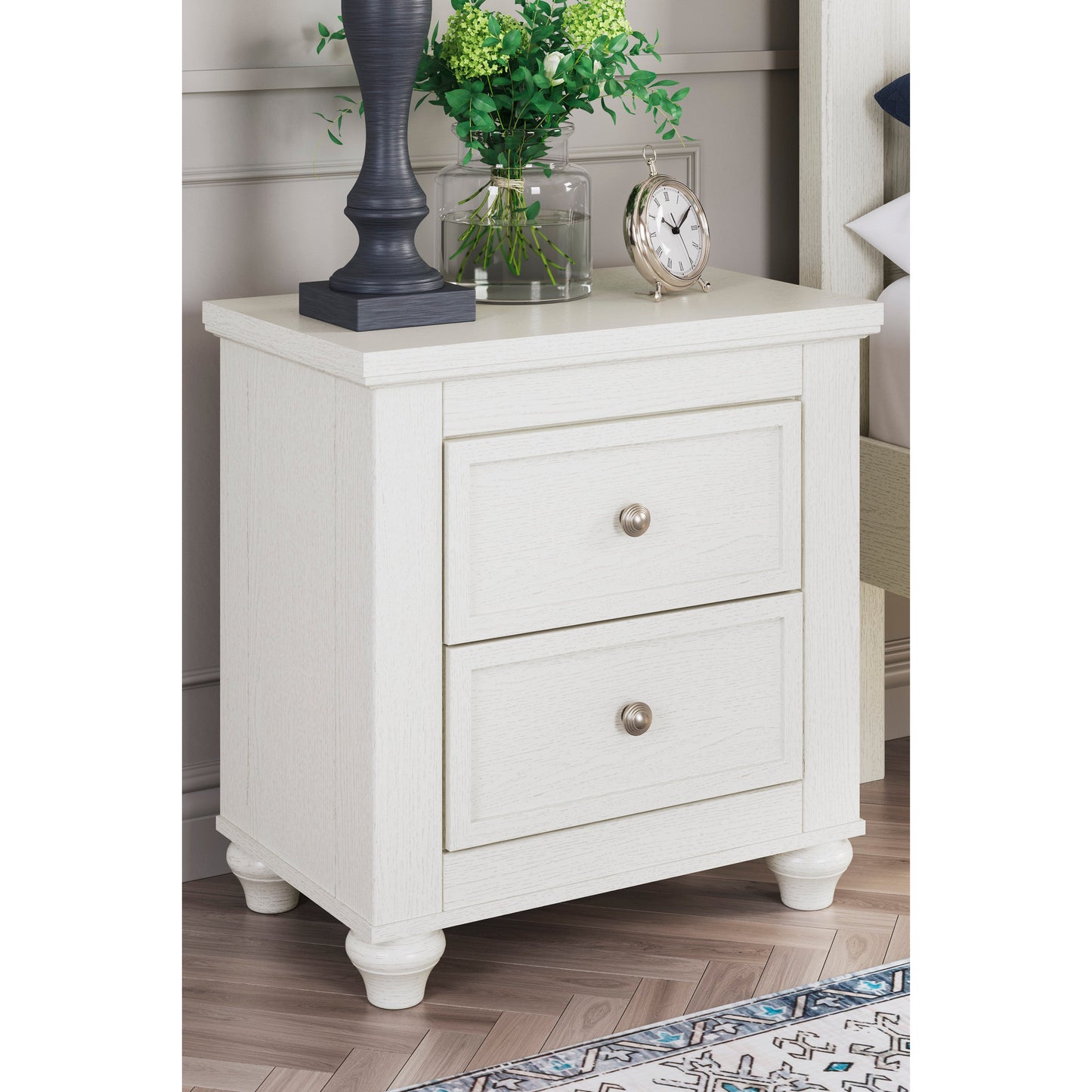 GRANTONI NIGHT STAND - WHITE