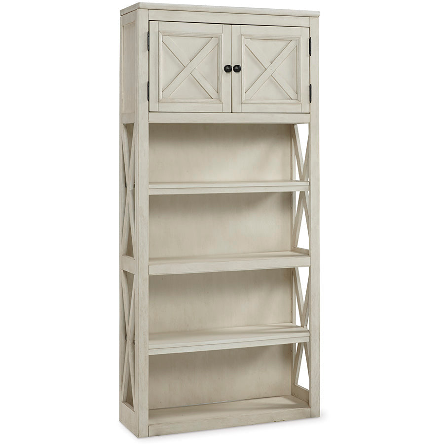 BOLANBURG 75" BOOKCASE - TWO TONE
