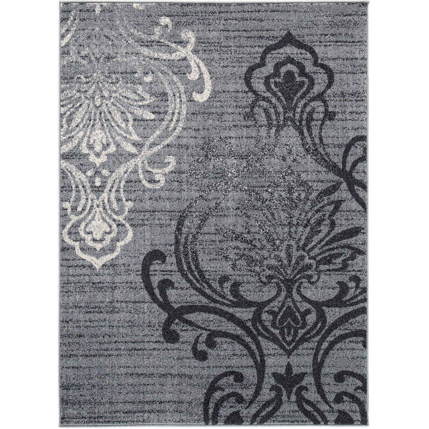 VERRILL MEDIUM RUG - BLACK/CREAM/GRAY