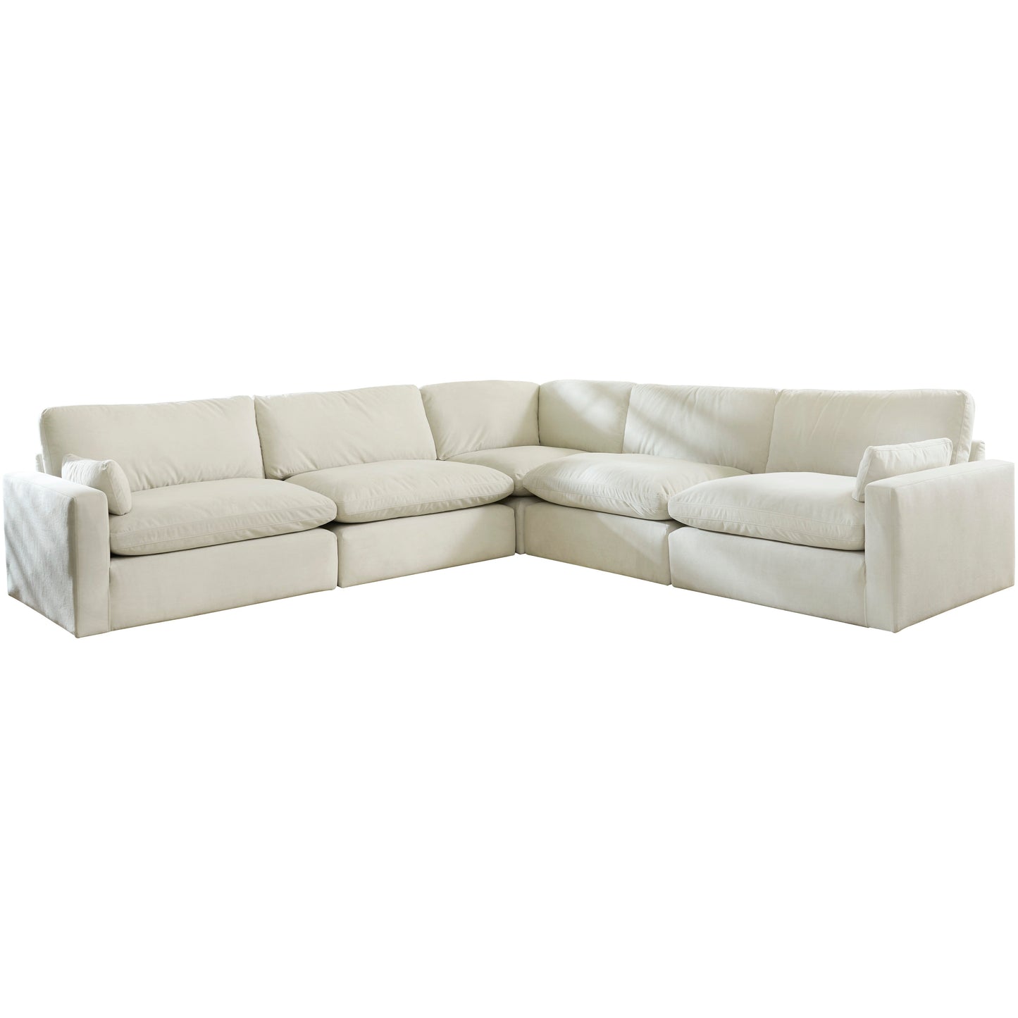 SOPHIE 5 PC SECTIONAL - IVORY