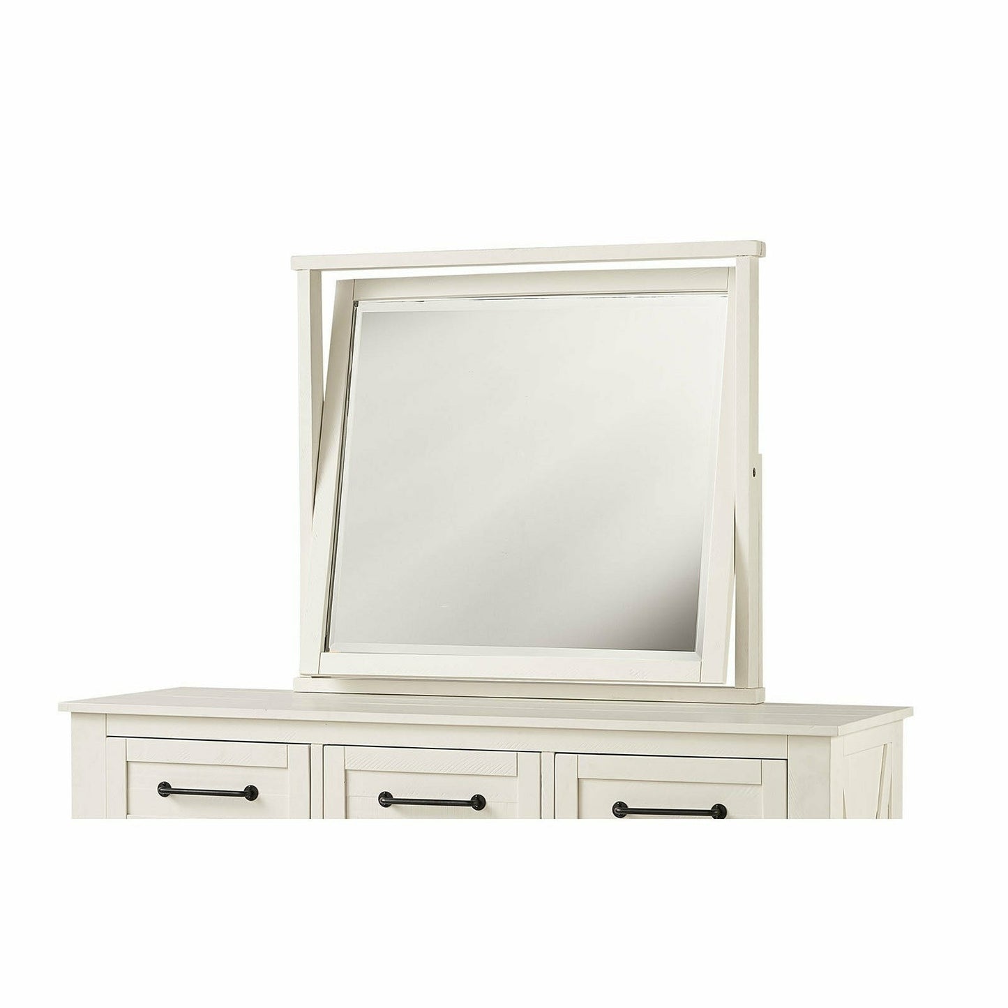SUN VALLEY - DRESSER/MIRROR - WHITE
