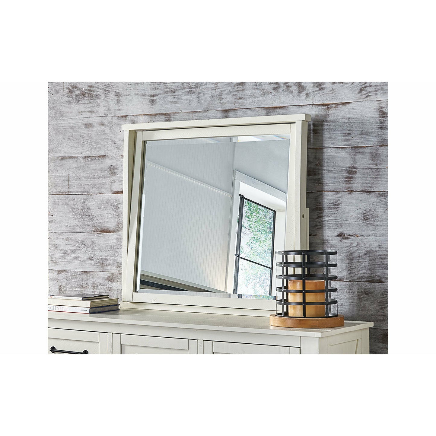 SUN VALLEY - DRESSER/MIRROR - WHITE