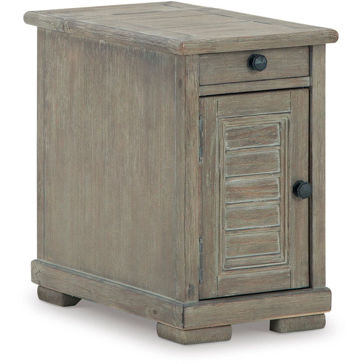MORESHIRE CHAIRSIDE TABLE - BISQUE