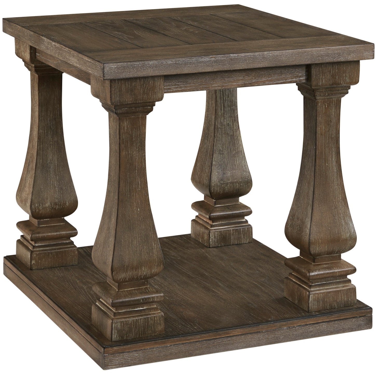 JOHNELLE END TABLE - GRAY