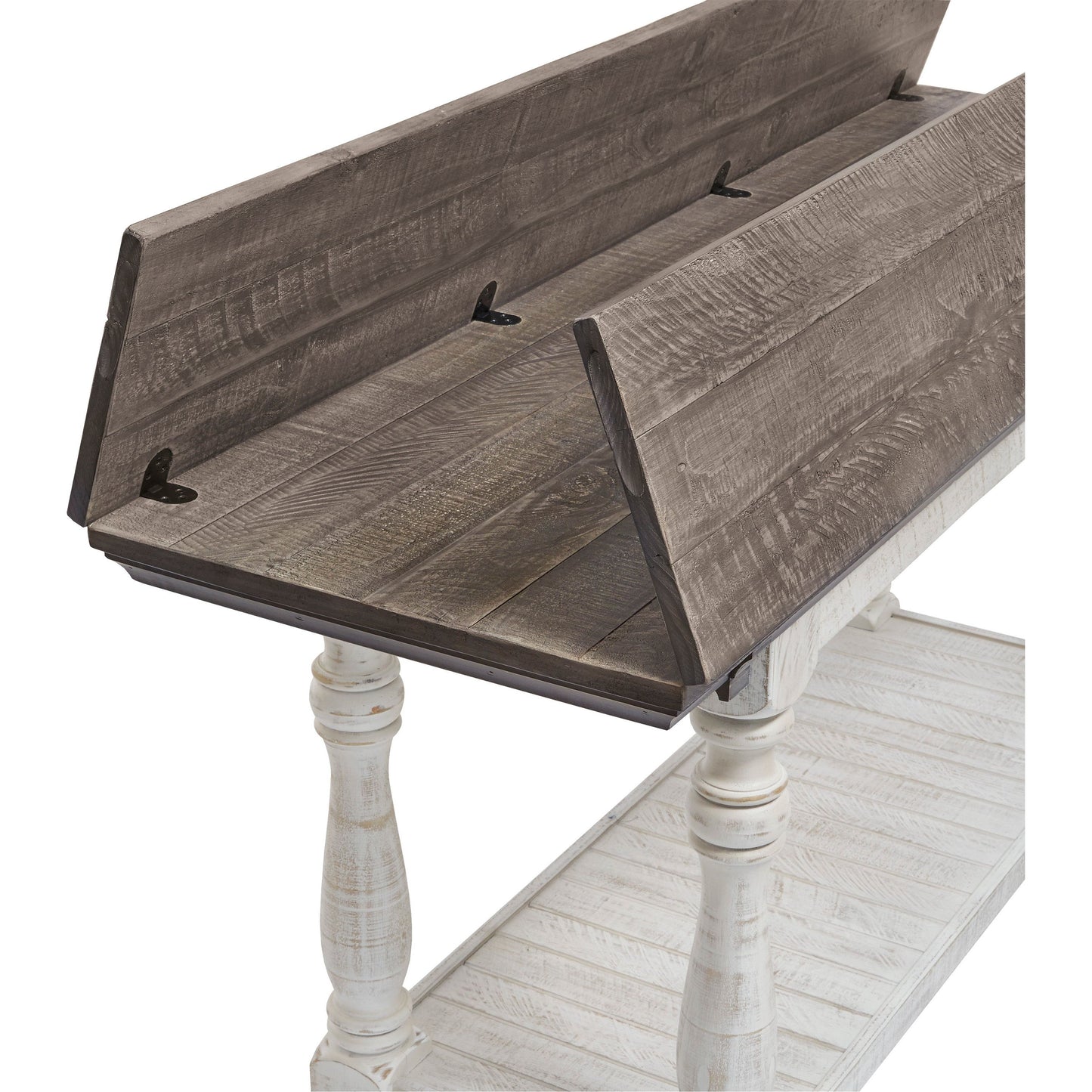HAVALANCE SOFA TABLE - GRAY/WHITE
