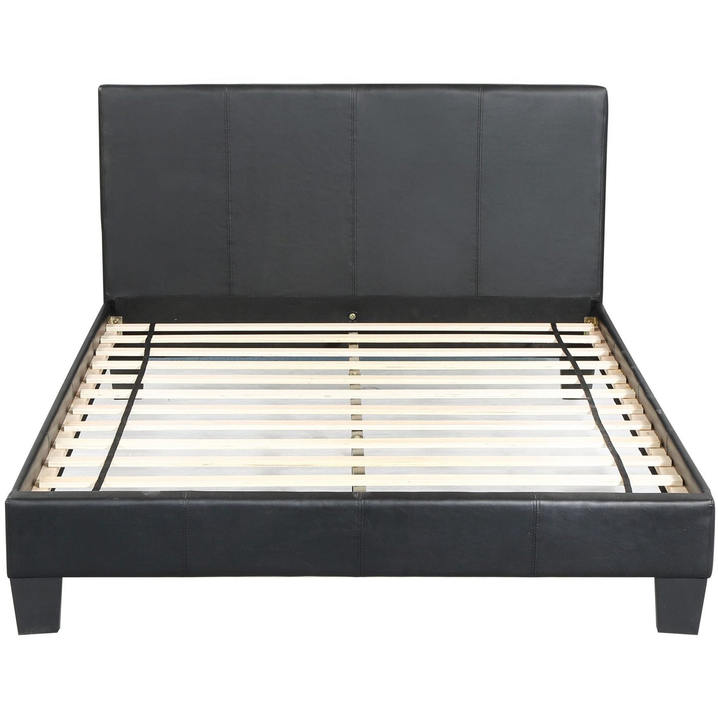 VALUE UPHOLSTERED BED - BLACK