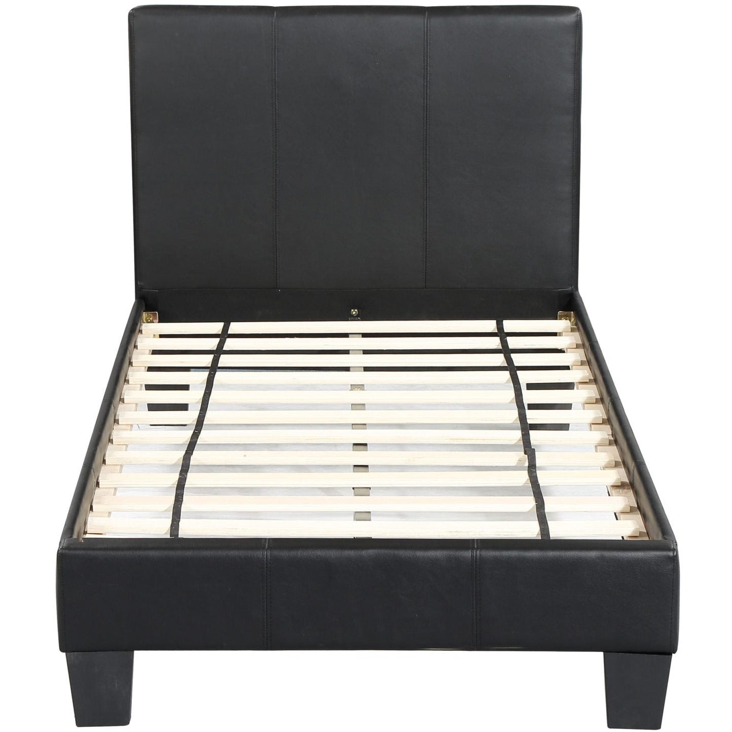 VALUE UPHOLSTERED BED - BLACK