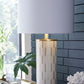 Faridworth - White / Gold Finish - Poly Table Lamp