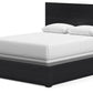 Londer - Black - Queen Panel Bed