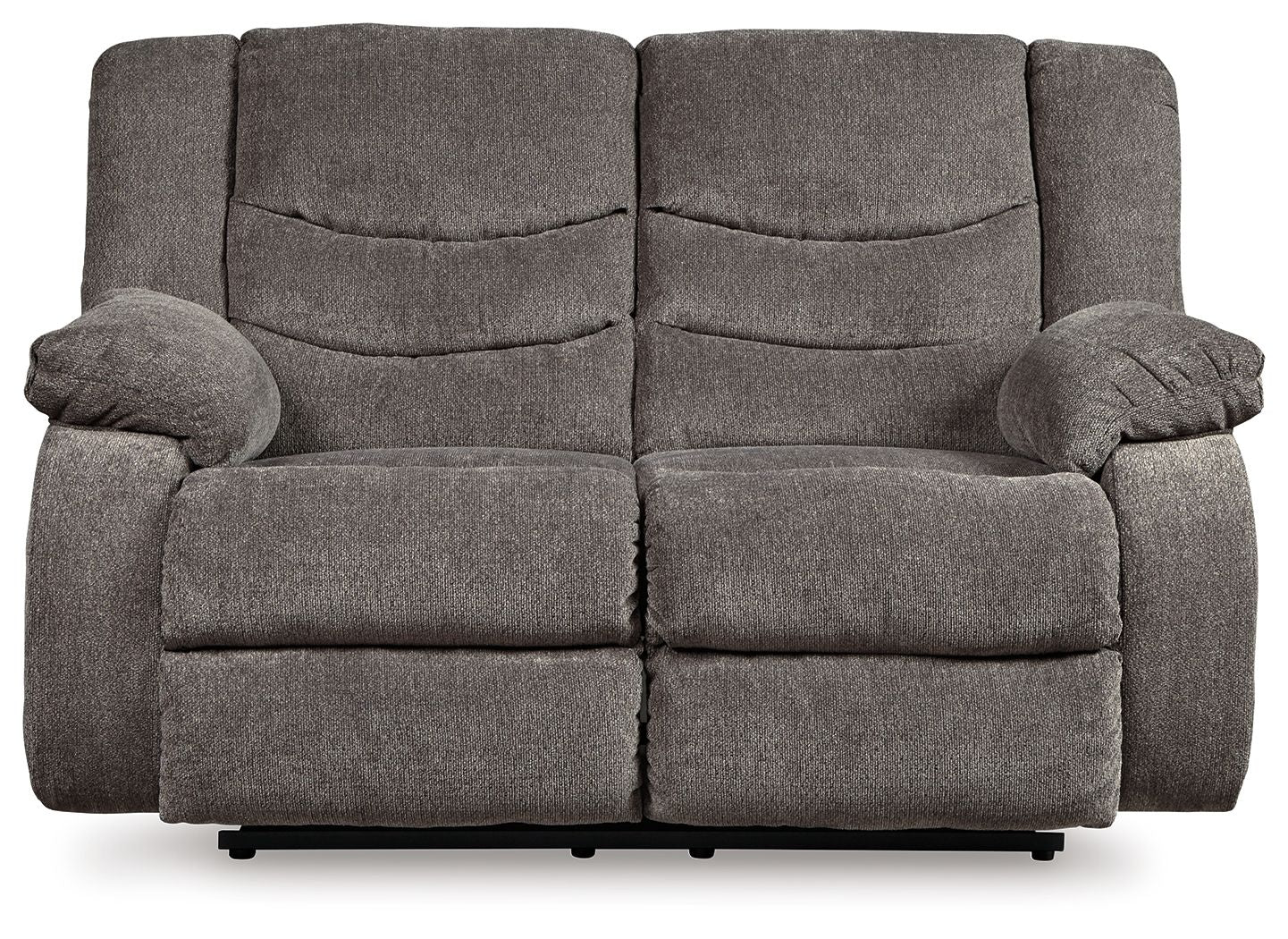 Tulen - Reclining Loveseat - Gray