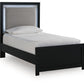 Maeling - Upholstered Panel Bed