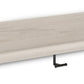 Socalle - Wall Mounted Coat Rack w/Shelf - Light Natural