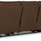 Vonryan - Power Reclining Sofa With Adj Headrest - Tobacco