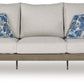 Rainier Ranch - Brown / Beige - Sofa With Cushion