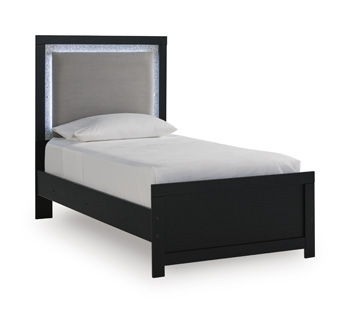 Maeling - Upholstered Panel Headboard - Fraser Furniture & Mattresses