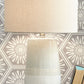 Shavon - Beige / White - Ceramic Table Lamp