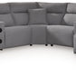 Modmax II - Reclining Sectional - Salt And Pepper