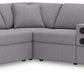 Modmax - L-Shaped Sectional - Granite