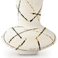 Brockford - Vase - Cream / Black / Brown