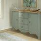 Actonville - Accent Cabinet - Antique Green