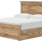 Makidern - Panel Storage Bed
