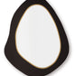 Kierlock - Black / Gold Finish - Accent Mirror