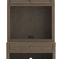 Janismore - Weathered Gray - Bookcase