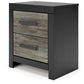 Broachmyn - Two Drawer Night Stand - Fraser Furniture & Mattresses