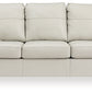 Genoa - Coconut - Queen Sofa Sleeper - Leather Match