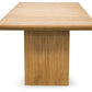 Sherbana - Light Brown - Rectangular Dining Room Extension Table