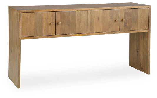 Ella Grove - Console - Rich Brown - Fraser Furniture & Mattresses
