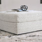Cuddle Plush - Oversized Accent Ottoman - Arctic