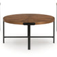 Crosstrail - Brown - Occasional Table Set (Set of 3)