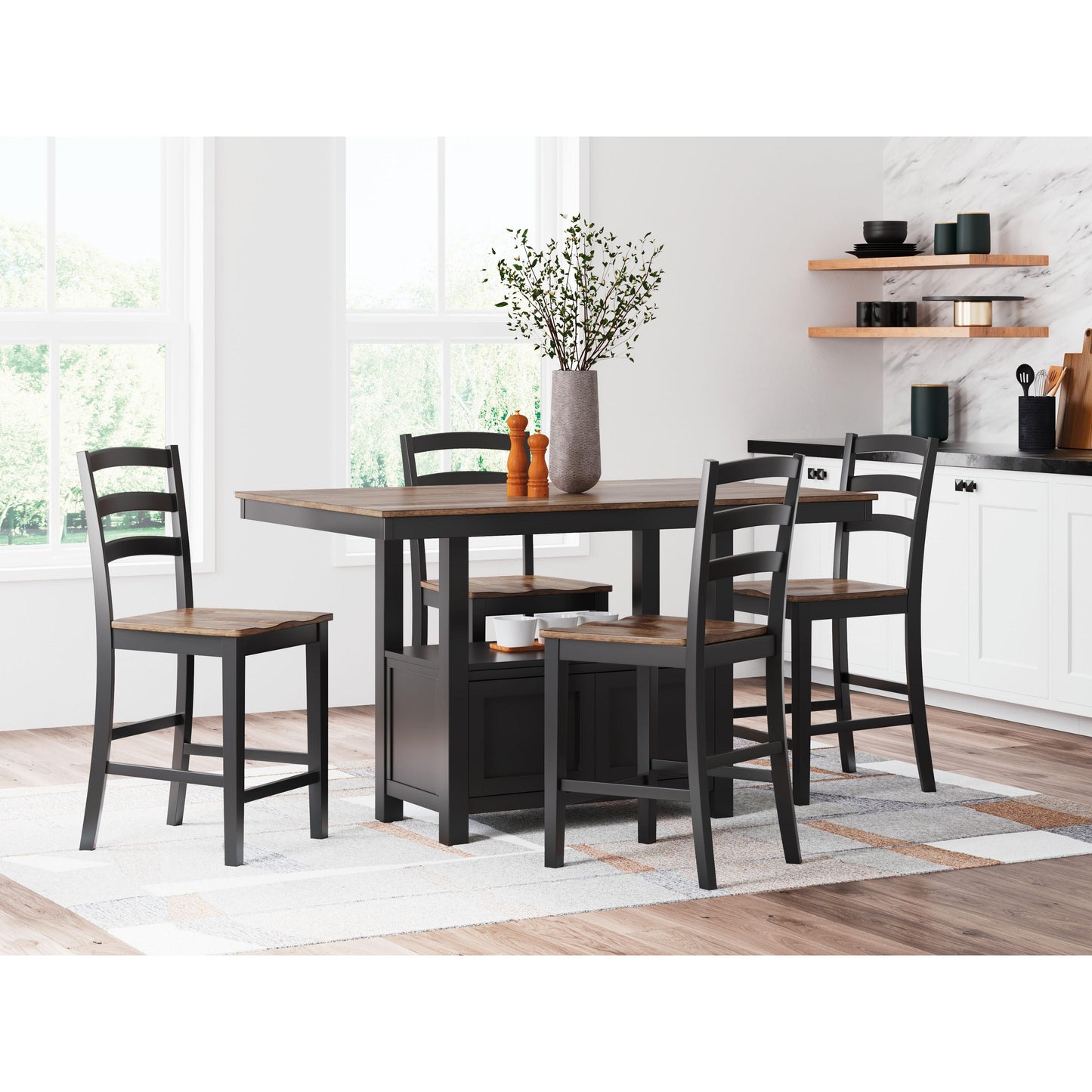 Wildenauer - Counter Dining Room Set