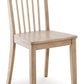 Gleanville - Light Brown - Dining Room Side Chair (Set of 2)