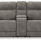 Next-Gen Durapella - Reclining Power Loveseat With Console