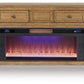 Sharlance - 81" TV Stand With Electric Fireplace