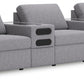 Modmax - Straight Sectional - Granite