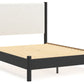 Cadmori - Upholstered Panel Bed