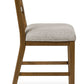 Cabalynn - Oatmeal / Light Brown - Upholstered Barstool (Set of 2)