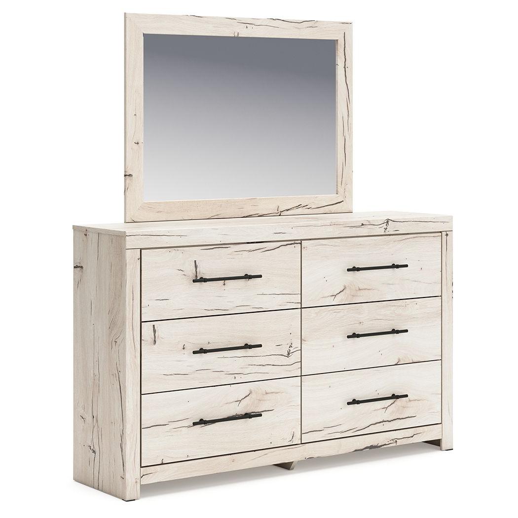 Lawroy - Light Natural - Dresser And Mirror