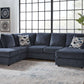 Albar Place - Sectional With Ottoman