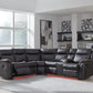 Sultan Meadow - 2-Piece Reclining Sectional - Carbon